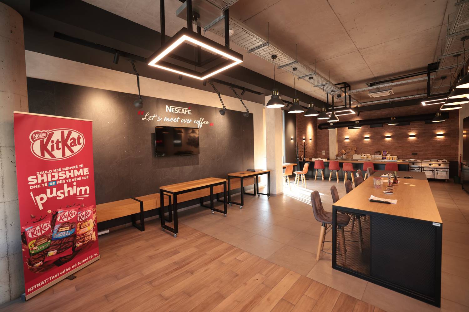 Këndi Nescafé në zyrat e Migros Group
